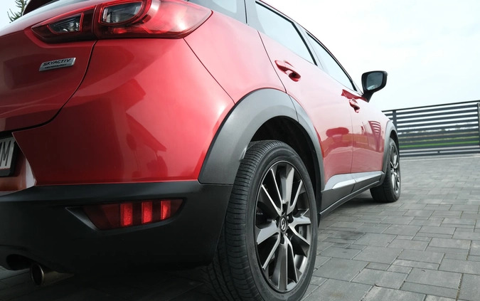 Mazda CX-3 cena 64000 przebieg: 162000, rok produkcji 2016 z Warszawa małe 407
